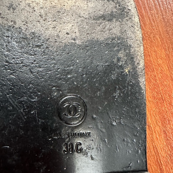 Chanel Dad Sandals in used condition with a lot of life - Picture 6 of 8